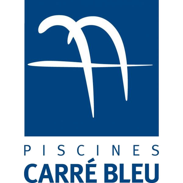 piscine carré bleu